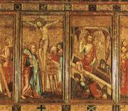 The Medieval retable unknow artist